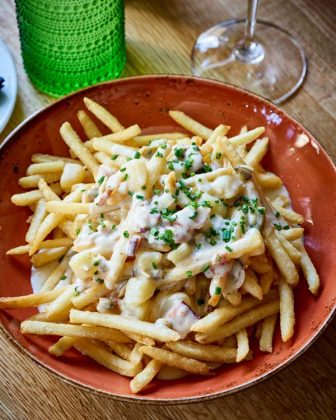chowder fries Hazel Ravines & Downtown