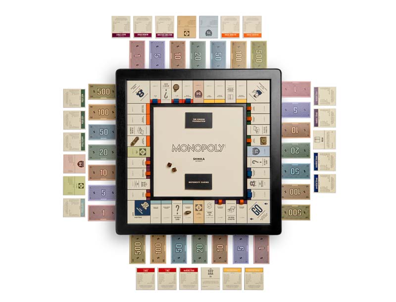 shinola monopoly - detroit gifts