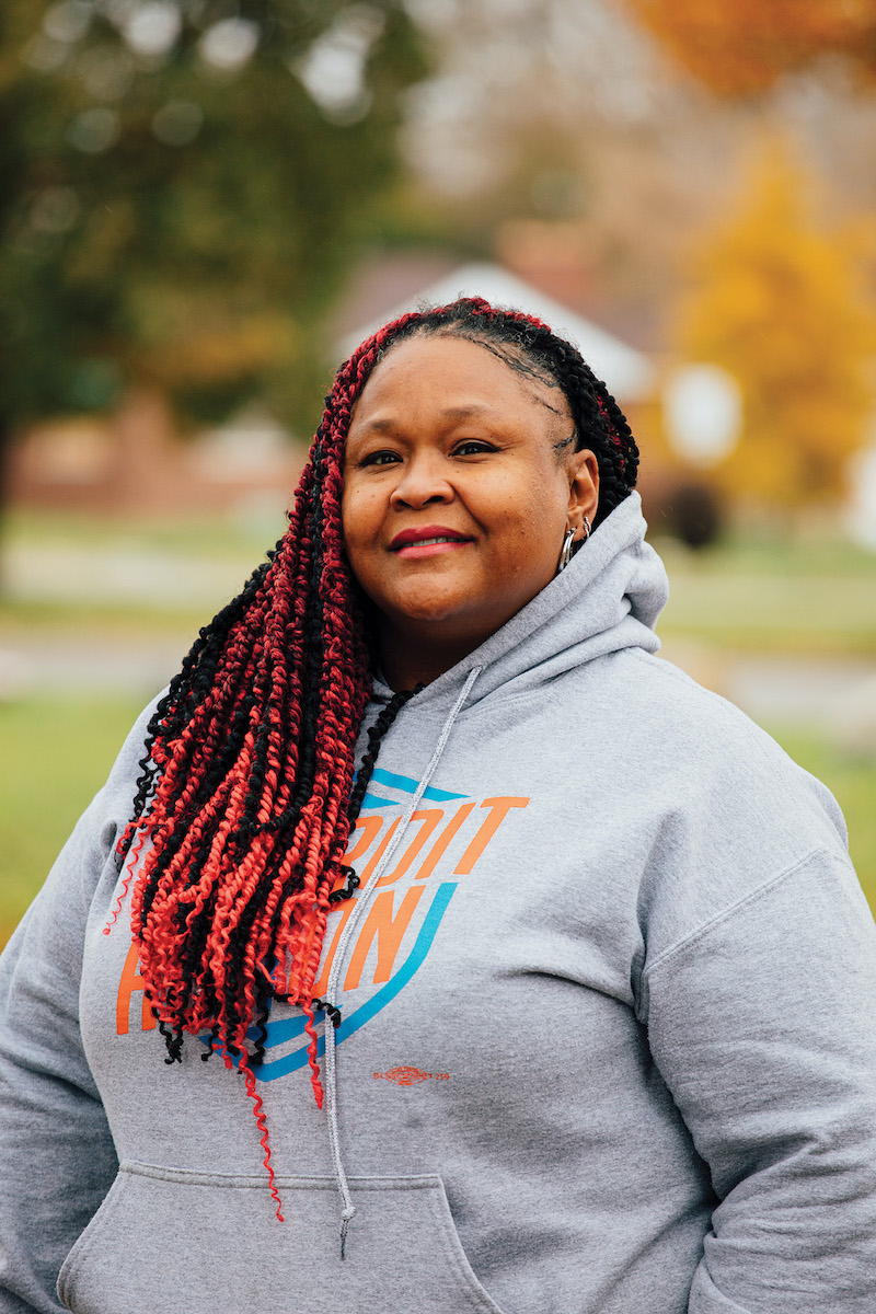 Detroit Action Tenesa Sanders