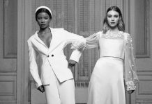 Couture Silhouettes & Unexpected Details Create an Alluring Bridal Look