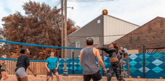 Come Play Detroit volleyball - outdoor fitness activities detroit