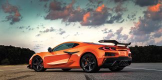 Orange 2023 Chevrolet Corvette z06
