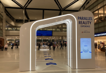 Delta’s Parallel Reality Display Board