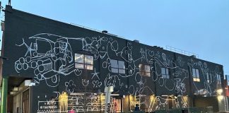 The mural on the side of the Marrow in the Market building. One of of many stories in Metro Detroit dining news for November 2025