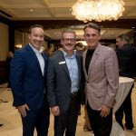 Deputy Macomb County Executive JP Rea, Oakland Community College Chancellor Peter Provenzano Jr., Macomb County Executive Mark Hackel