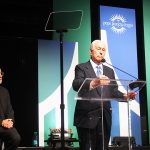 Rev. Tim McCabe, Honoree Roger Penske