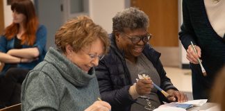 Gilda’s Club gives primary caregivers of older adults living with cancer a place to rest and recharge with community members.