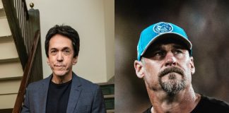 Mitch Albom and Dan Campbell