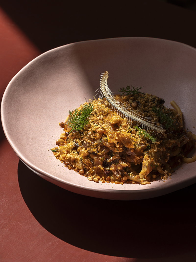 Bucatini con le Sarde at Medusa