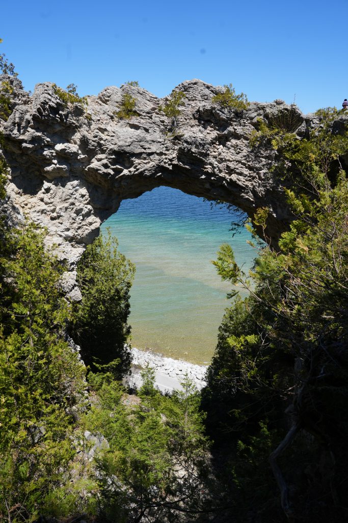 Arch Rock on Mackinac Island
