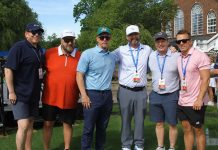 Lamont Yoder, Kevin James, Jim, Bob, Paul, and Brandon Wahlberg