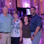 Mark and Kim Wright, Jen and Rodney Williams