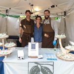 Cacao Tree Cafe owner Amber Pouporp and staff