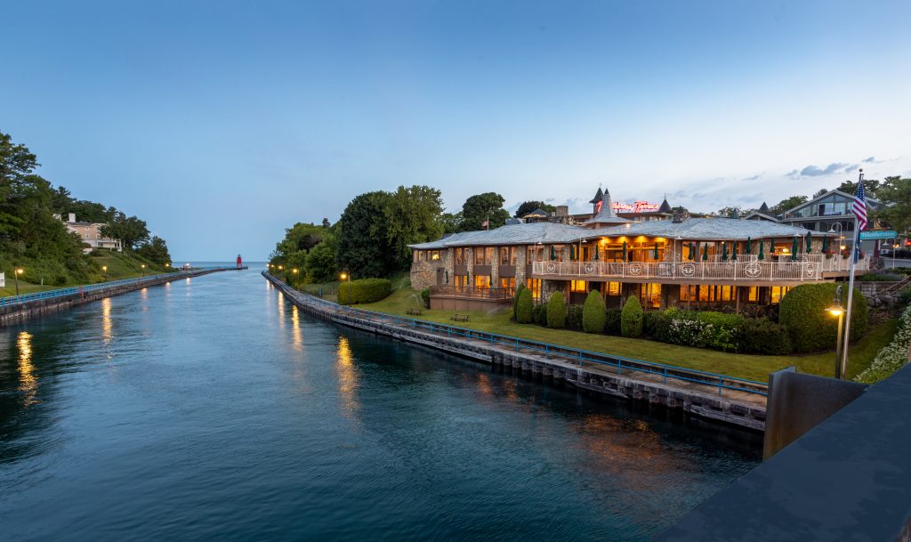 The Weathervane restaurant in Charlevoix