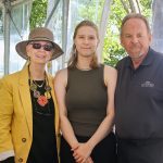 Eileen, Abigail, and John Becker
