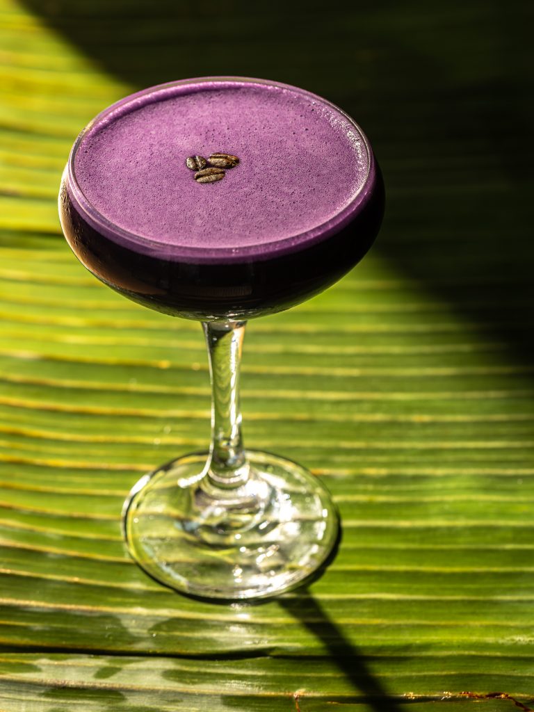 Ube Espresso at Sunda New Asian