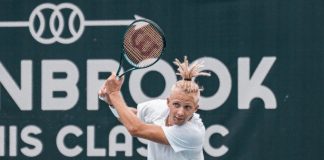 2025 Cranbrook Tennis Classic champion Mark Lajal.