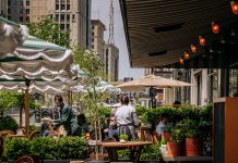 A view of the San Morello Terrazzo