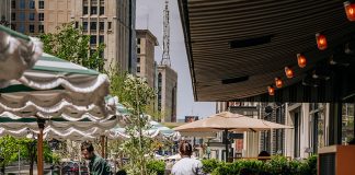 A view of the San Morello Terrazzo