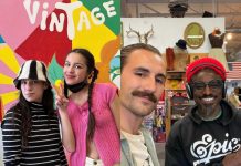 Where Celebrities Shop When They Visit Metro Detroit Olivia Rodrigo and André 3000 visiting Old Soul Vintage in Detroit.