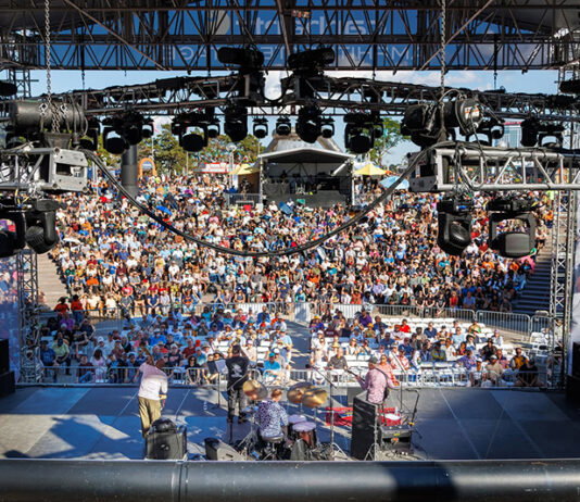 John Scofield Quartet performing at the Detroit Jazz Festival