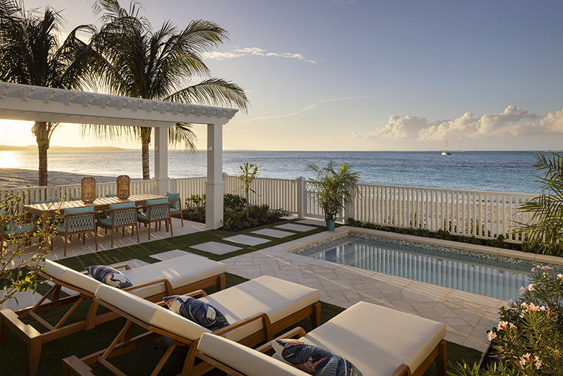 Room offerings at Treasure Beach Village include a four-bedroom reserve villa with a private pool.