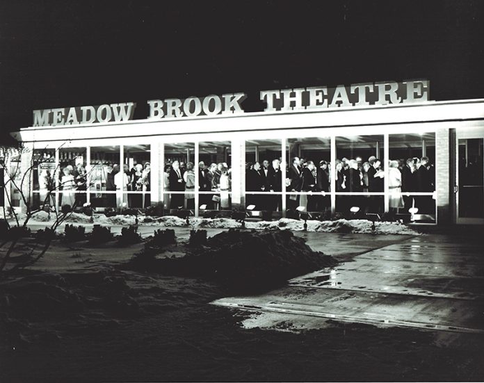 Exterior Opening copy Exterior shot of Meadow Brook Theatre