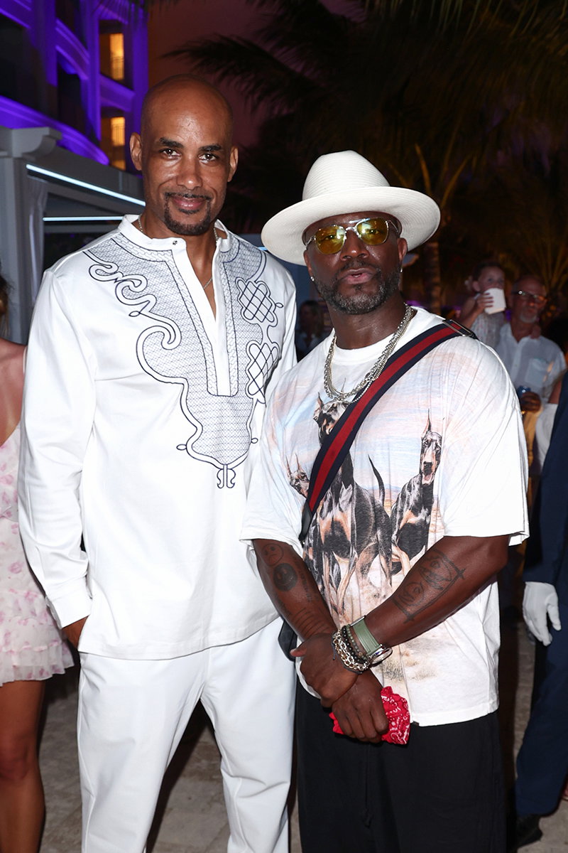 Boris Kodjoe and Taye Diggs.
