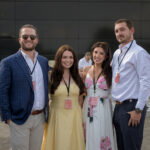 Lee Wisne, Mason Wisne, Madelyn Wisne, Jerett Vezinau