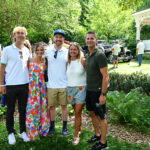 Noah Bosgraaf, Kate Martin, Evan Hughes, Debbie and Kyle Martin