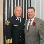 Selfridge Fire Chief Chris Ross, Macomb County Prosecutor Peter Lucido