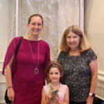 Tara and Leah Schonberger, Barb Koster