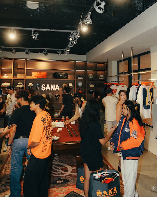 Interior of SANA in downtown Detroit