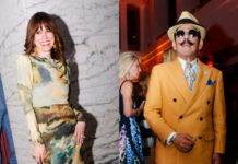 Holly Campbell and Jeremy Zelzar at 2026 Fash Bash.
