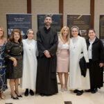 Connie Yasso, Montaha Kassa, Sister Veronica, Rev. Fr. Brandon Elias, Karen Denha, Sister Angela, Sister Moreen, Laman Setto