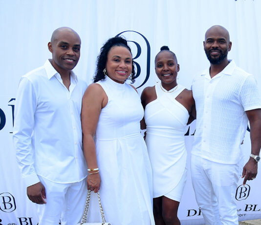 Cortney and Alicia Jones, Dionne and Michael Henderson