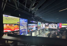 5 Things to Know About Cosm Detroit A view from the top of "The Hall" at Cosm Detroit.