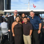 Dr. Mark Bernstein, Michelle and Tate Rodriguez, Sheetal and Jon Zorn