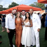 George Khalife, Alba and Stoli Liti, Nadine and William Cartwright