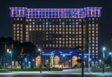 Detroit Hosting the 2027 Michelin Guide American Great Lakes Ceremony Exterior of Michigan Central in Detroit