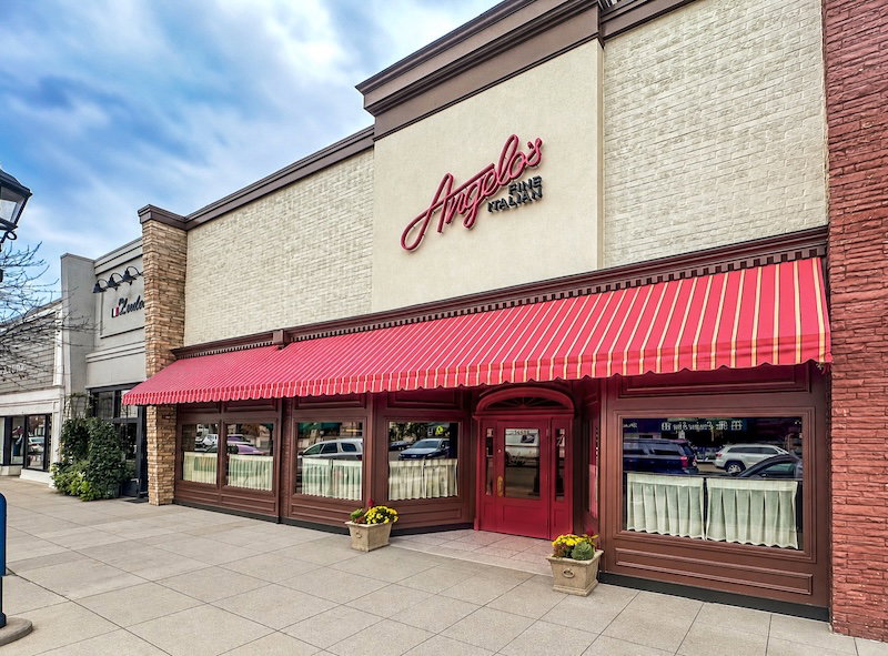 Angelo's Fine Italian exterior in Grosse Pointe, one of five new metro Detroit restaurant openings in fall 2026