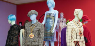 Display from "The World of Anna Sui"