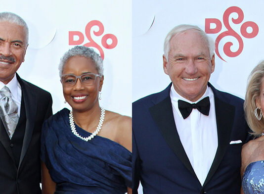 Eye-Catching Ensembles at Detroit Symphony Orchestra’s Opening Night Gala