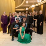 Dante Dasaro, Gerald Harten, Gina Kell Spehn with the Ladies from Wrapped in His Love Ministry