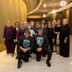 Dante Dasaro, Gerald Harten with the Ladies from Wrapped in His Love Ministry