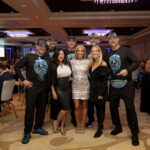 Dante Dasaro, Gerald Harten, Gina Kell Spehn with the Ladies from Wrapped in His Love Ministry