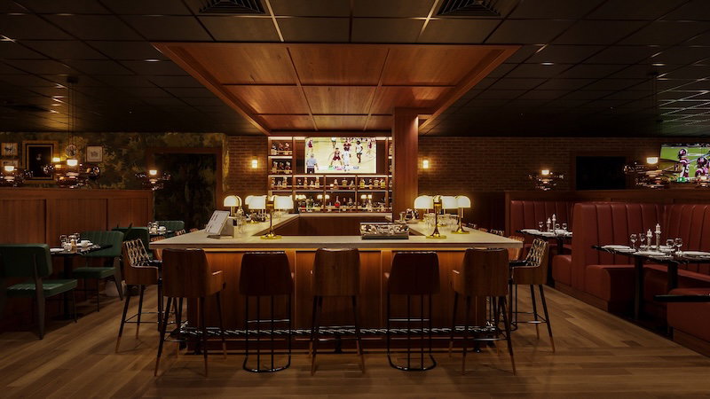 Stoli's rendering of bar
